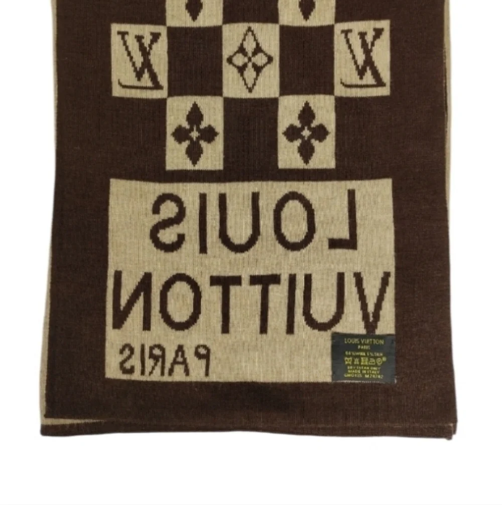 🏅Luxurious LOUIS VUITTON WOOL & SILK SCARF - Picture 8 of 10